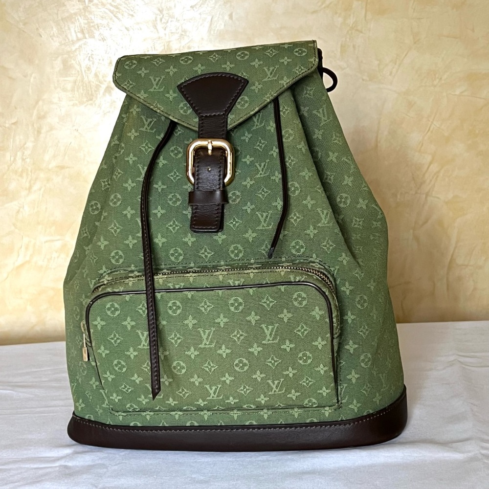 Louis Vuitton Mini Lin Monogram Montsouris GM Backpack